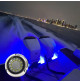UNDERWATER LIGHT-BLUE- 50W - STAINLESS STEEL 316L - IP68 -  FROM 9 TO 32V - WKU-DS50B -AZLED